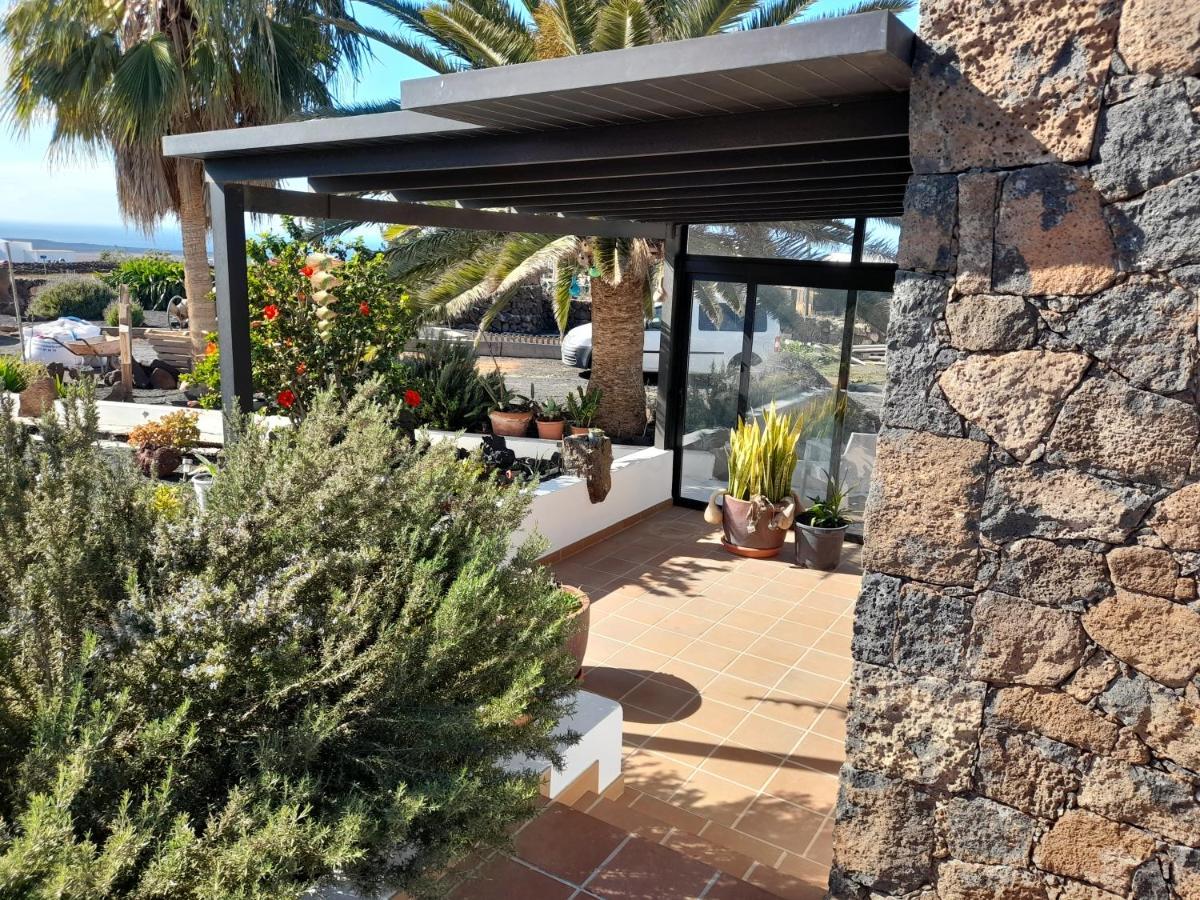 Apartamento Con Terraza Y Jardin Las Brenas Luaran gambar